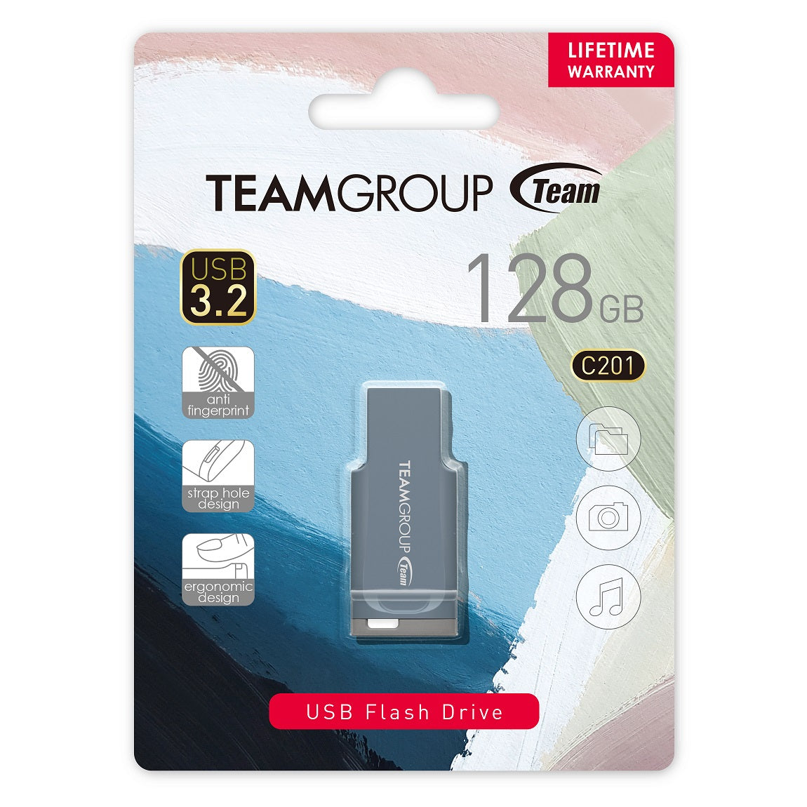 Teamgroup 128GB C201 USB 3.2 spominski ključek