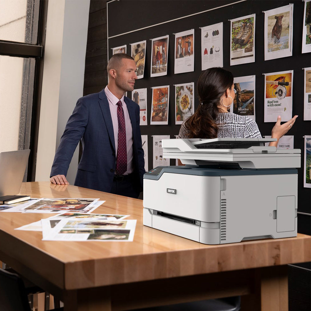 XEROX barvna A4 večfunkcijska naprava C235DNI, 22str/min, Wifi, USB, duplex, mreža