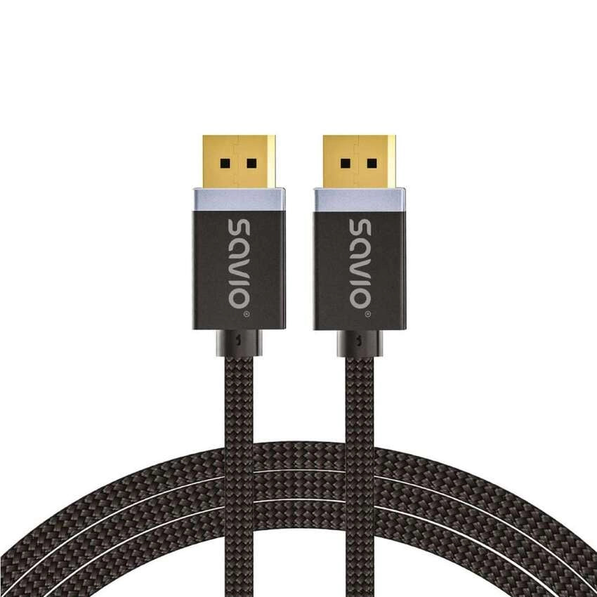 Kabel DisplayPort SAVIO CL-166 1.4 2m