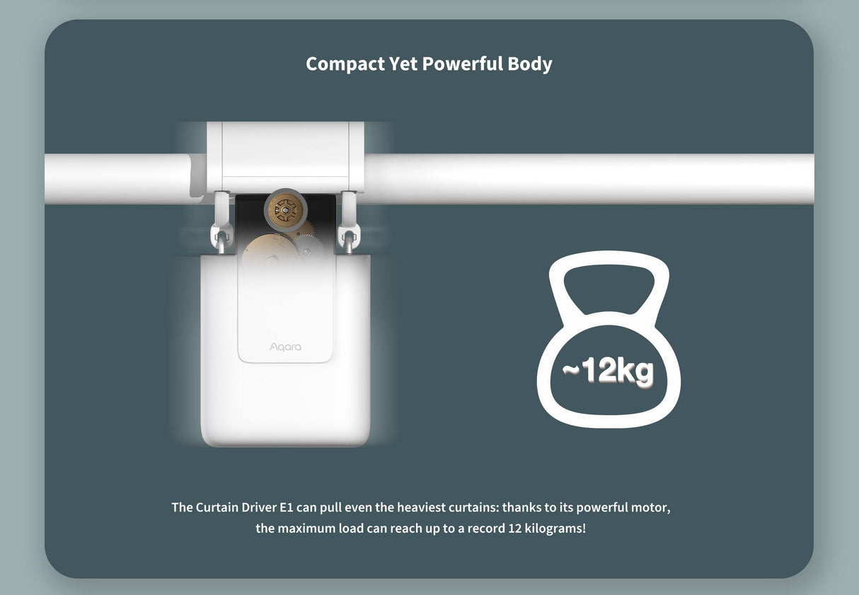 AQARA GONILNIK ZA ZAVESE E1 Tračni