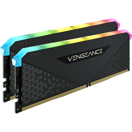 Corsair VENGEANCE RGB RS 32GB (2 x 16GB) DDR4 DRAM 3200MHz PC4-25600 CL16, 1.2V/1.35V