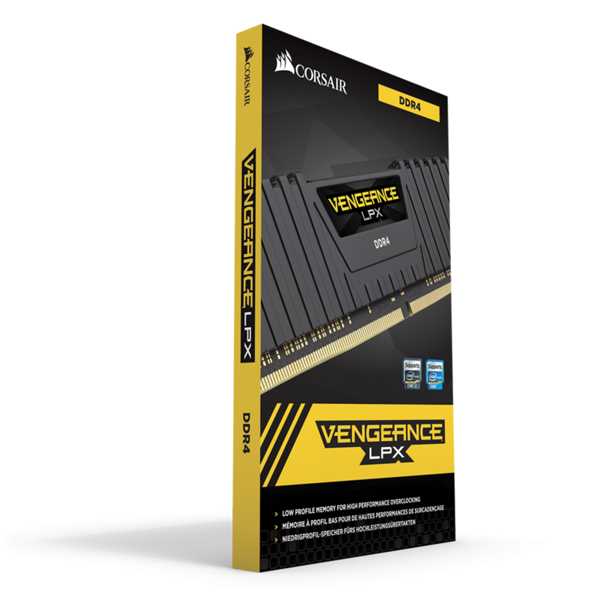 Corsair VENGEANCE LPX 16GB (2 x 8GB) DDR4 DRAM 3600MHz PC4-28800 CL18, 1.2V/1.35V
