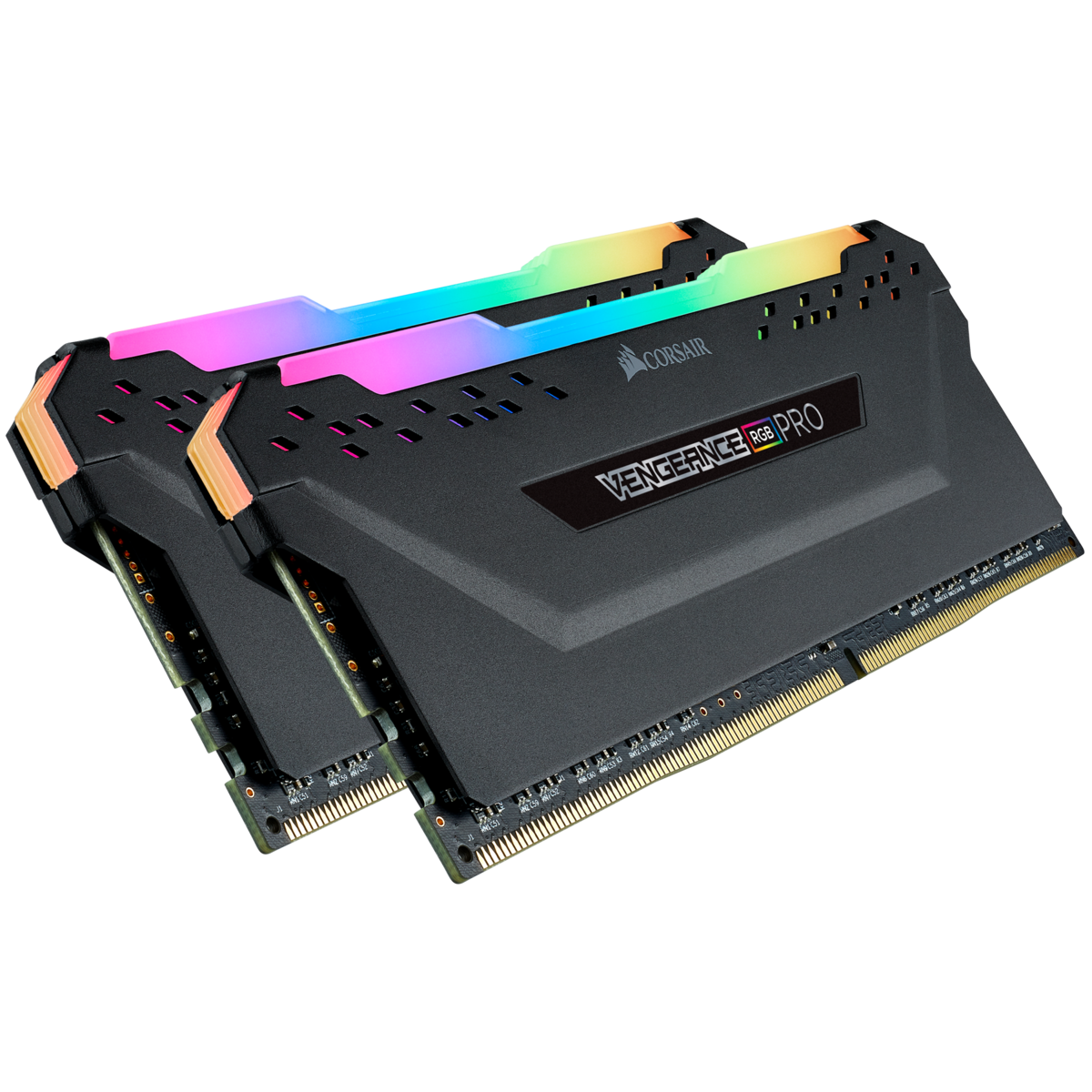 Corsair VENGEANCE RGB PRO 16GB (2 x 8GB) DDR4 DRAM 3200MHz PC4-25600 CL16, 1.2V/1.35V
