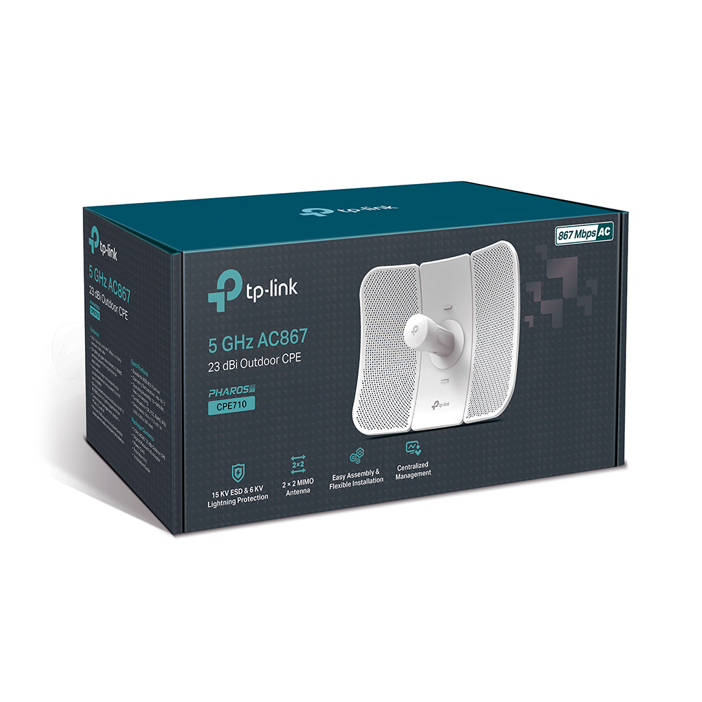 TP-LINK CPE710 5GHz AC 867Mbps 23dBi zunanja CPE dostopna točka
