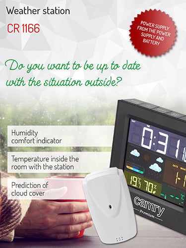 Camry vremenska postaja