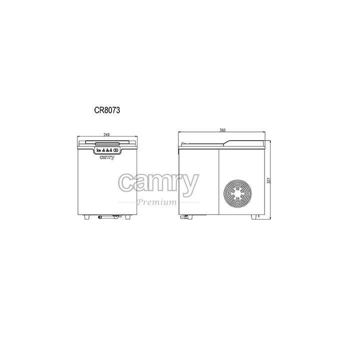 Camry ledomat CR8073