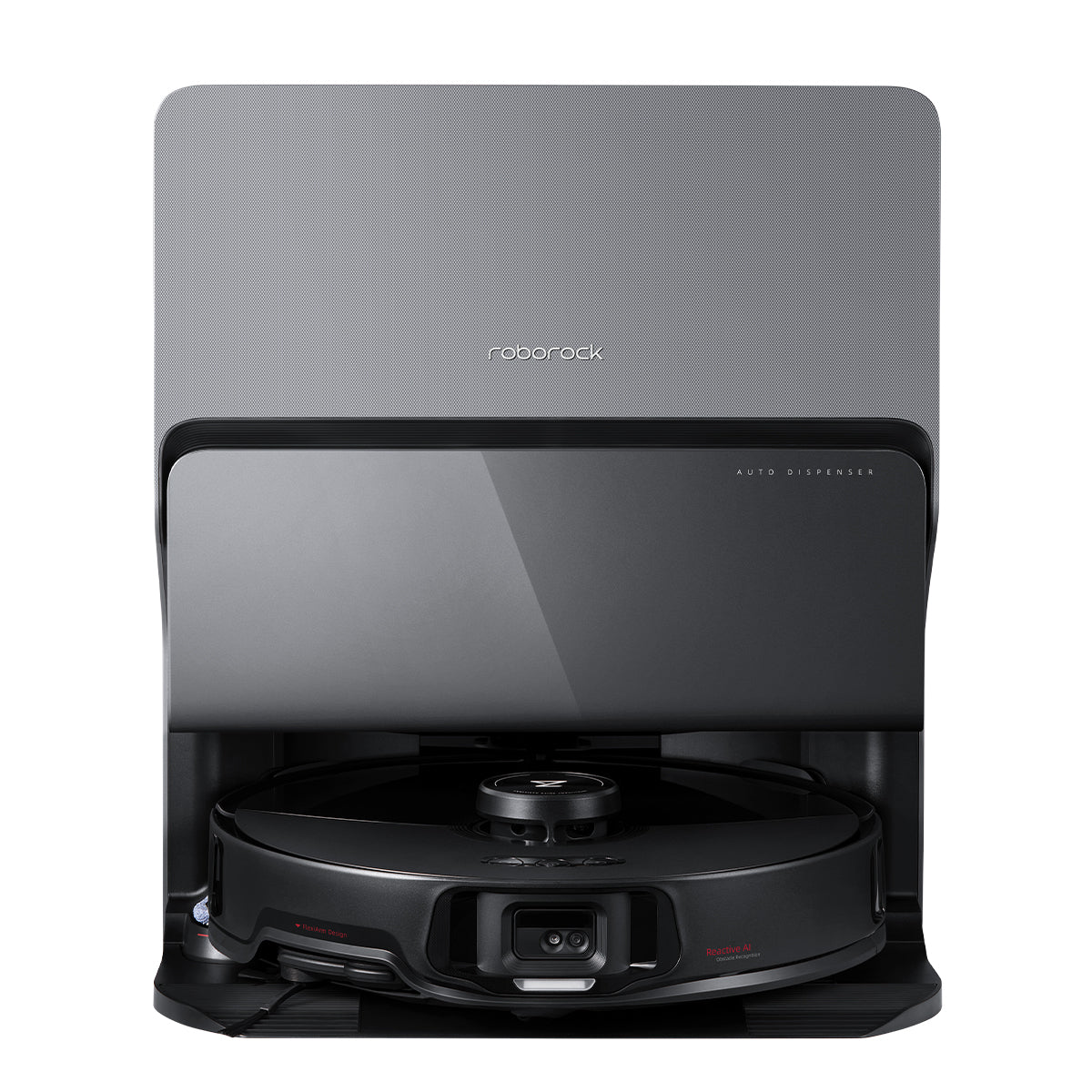 Roborock S8 MaxV Ultra z 8v1 RockDock samočistilno postajo, črn