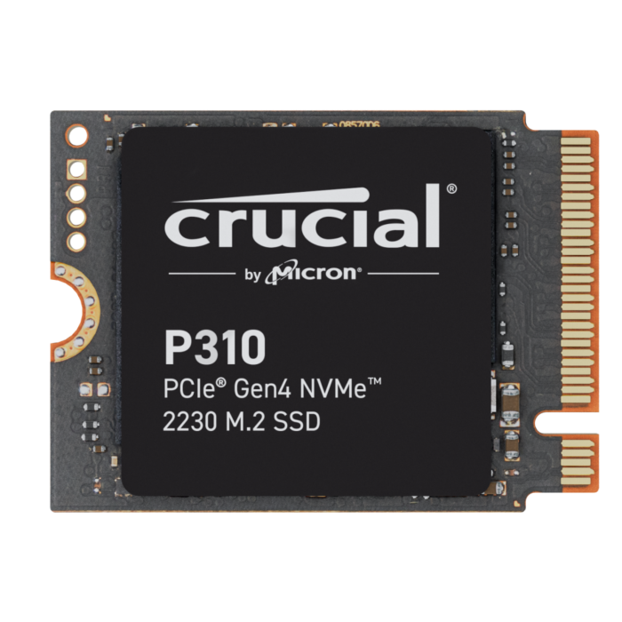 Crucial P310 1TB PCIe Gen4 NVMe 2230 M.2 SSD