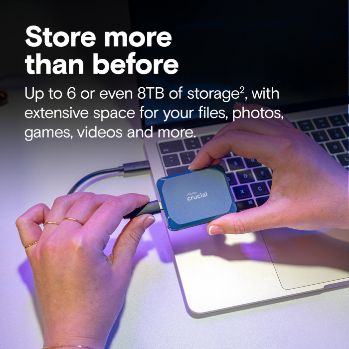 Crucial X10 1TB Portable SSD disk