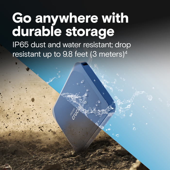 Crucial X10 1TB Portable SSD disk