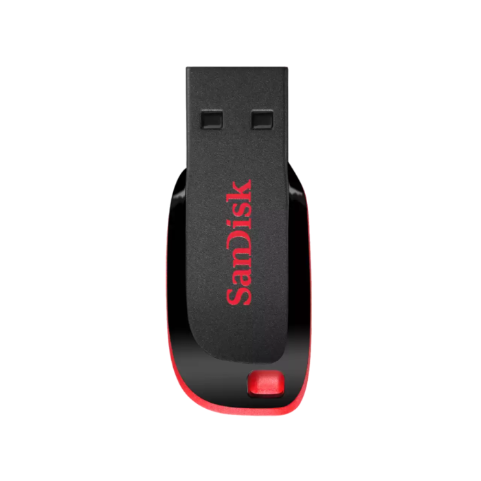 SanDisk 128GB Cruzer Blade USB-A 2.0 USB ključ (rdeč)