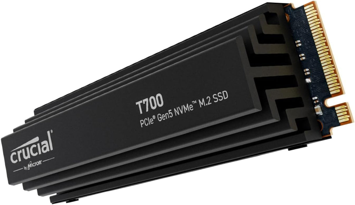 Crucial T700 1TB PCIe Gen5 NVMe M.2 SSD s hlajenjem