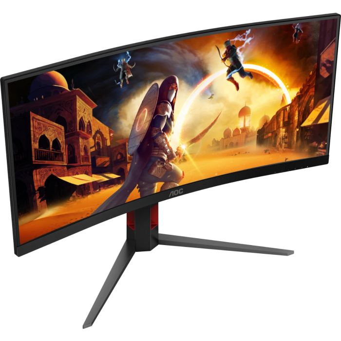 AOC Gaming CU34G4 34" WQHD 3440 x 1440 1ms 180Hz HDR10 ukrivljen monitor