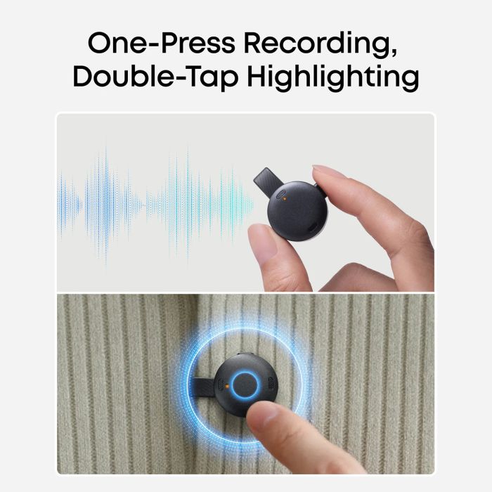 Anker Soundcore Work pametni AI snemalnik zvoka, črn