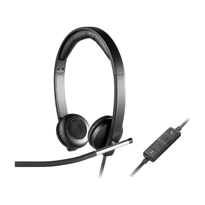 Logitech H650e slušalke, Stereo, USB