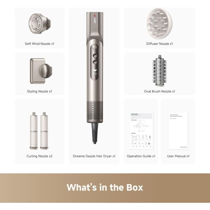 Dreame Dazzle sušilnik in oblikovalec las