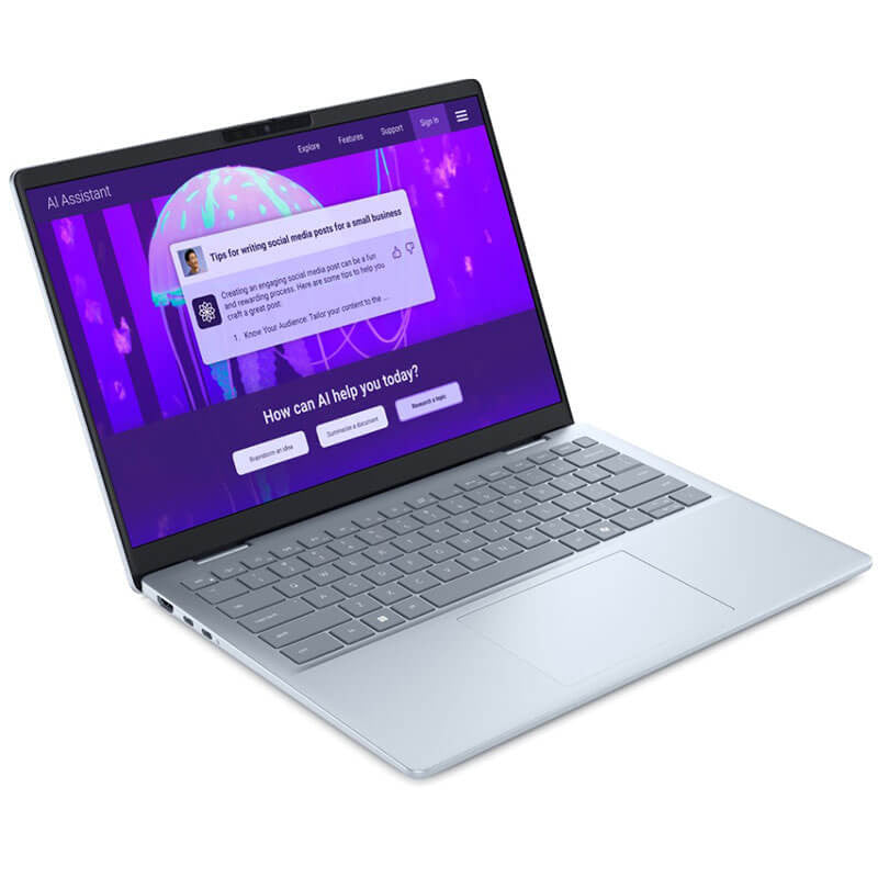 Prenosnik Dell 14 Plus DB14250, Ultra 7 256V, 16GB, 512GB, WQHD