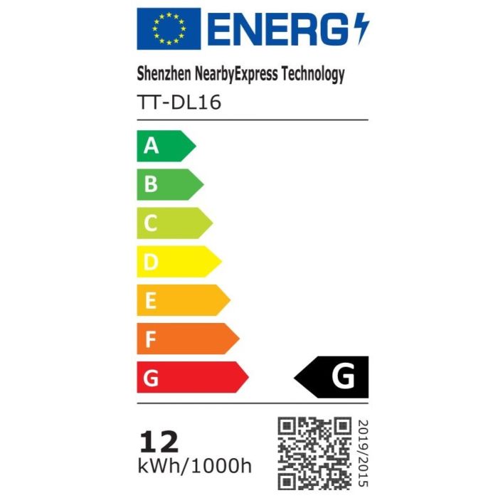 TaoTronics touch control Iron Gray LED namizna svetilka TT-DL16