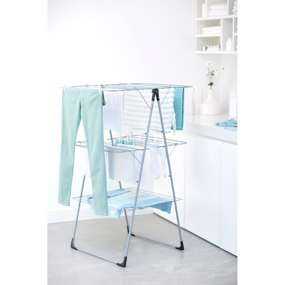 Brabantia stojalo za sušenje perila, stolp 23 m sivo