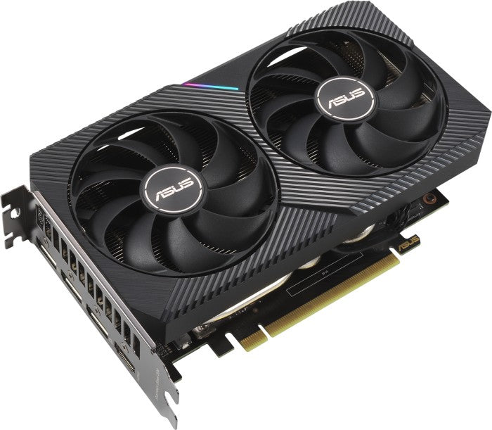 Grafična kartica ASUS GeForce RTX 3060 Ti DUAL OC V2 MINI, 8GB GDDR6, PCI-E 4.0