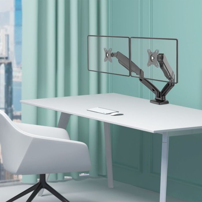 VonHaus dvojni namizni nosilec do diagonale 27plinska vzmet