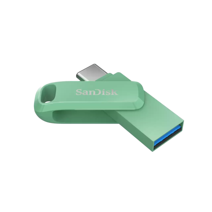SanDisk 512GB Ultra Dual Drive Go USB-C/A 3.2 USB ključ (zelen)