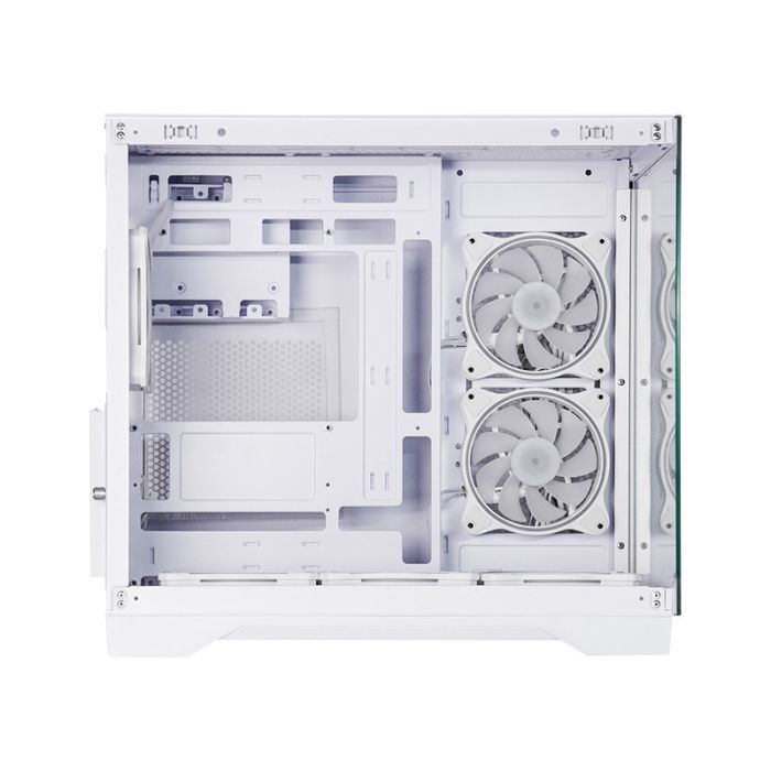 Chieftec VISIO USB3.2 Gen2 ATX A-RGB ohišje, belo