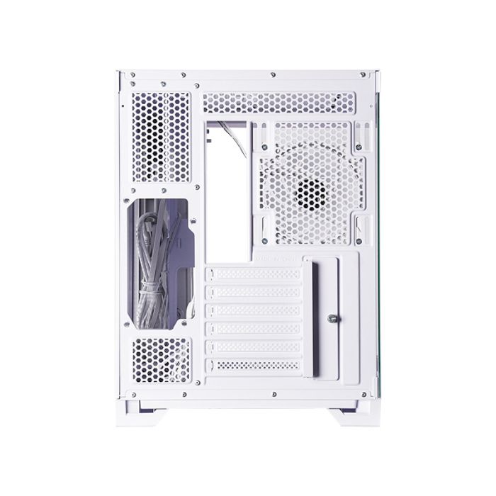 Chieftec VISIO USB3.2 Gen2 ATX A-RGB ohišje, belo