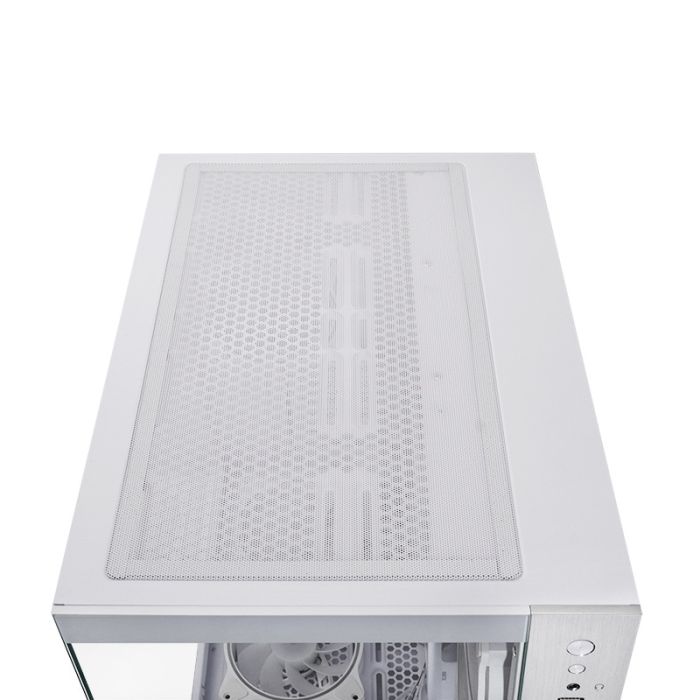 Chieftec VISIO USB3.2 Gen2 ATX A-RGB ohišje, belo
