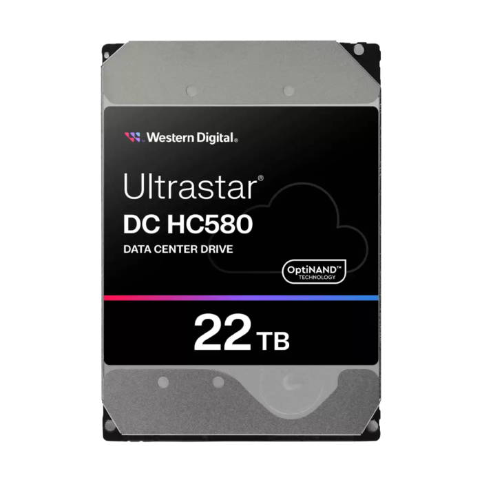 HGST/WD 22TB UltraStar DC HC580 3,5" SATA 6Gb/s 7200rpm 512MB HDD disk