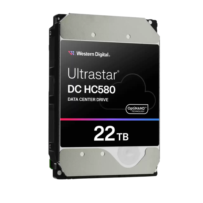 HGST/WD 22TB UltraStar DC HC580 3,5" SATA 6Gb/s 7200rpm 512MB HDD disk