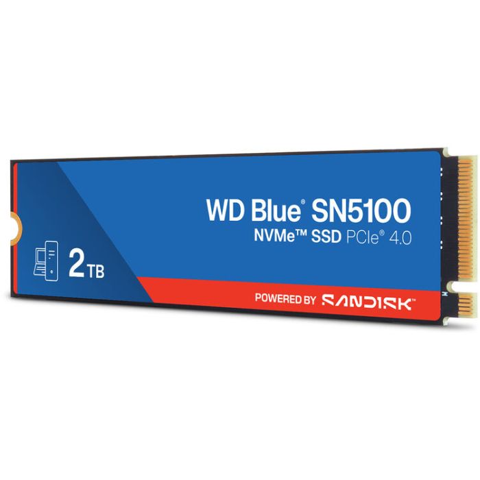 SanDisk 2TB WD Blue SN5100 M.2 2280 PCI-e 4.0 NVMe 1.4c SSD disk