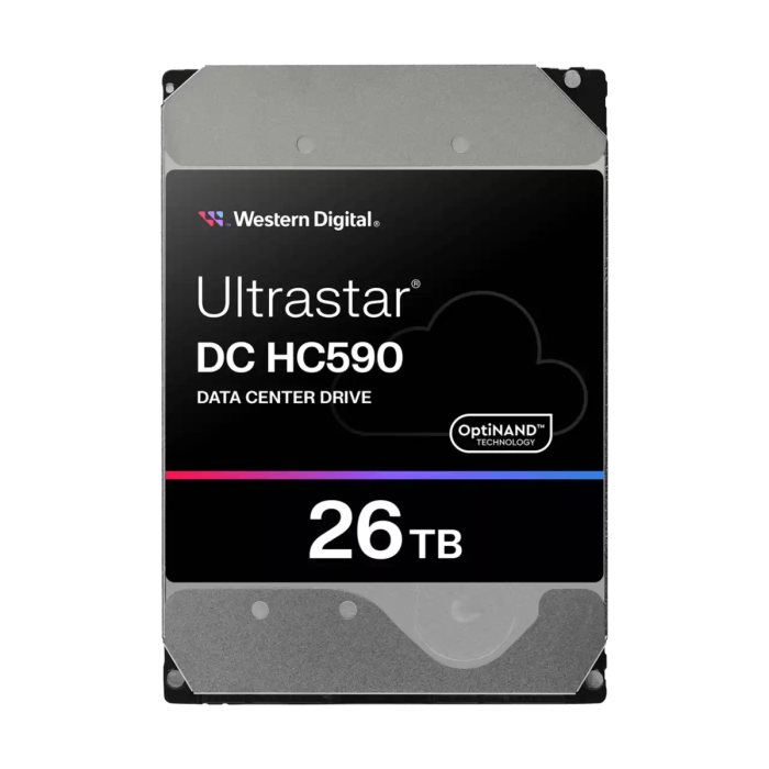 WD 26TB UltraStar DC HC590 3,5" SATA 6Gb/s 7200rpm 512MB HDD disk