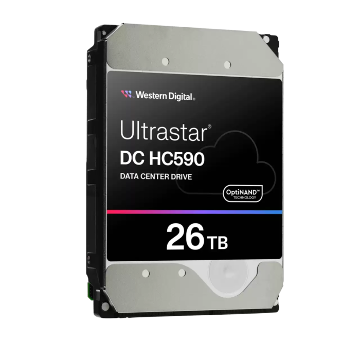 WD 26TB UltraStar DC HC590 3,5" SATA 6Gb/s 7200rpm 512MB HDD disk