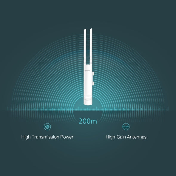 TP-LINK 300Mbps Wireless N zunanja dostopna točka (IP65)