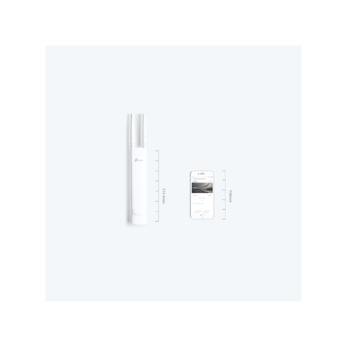 TP-LINK 300Mbps 2×2 MIMO Wireless N zunanja dostopna točka (IP65)