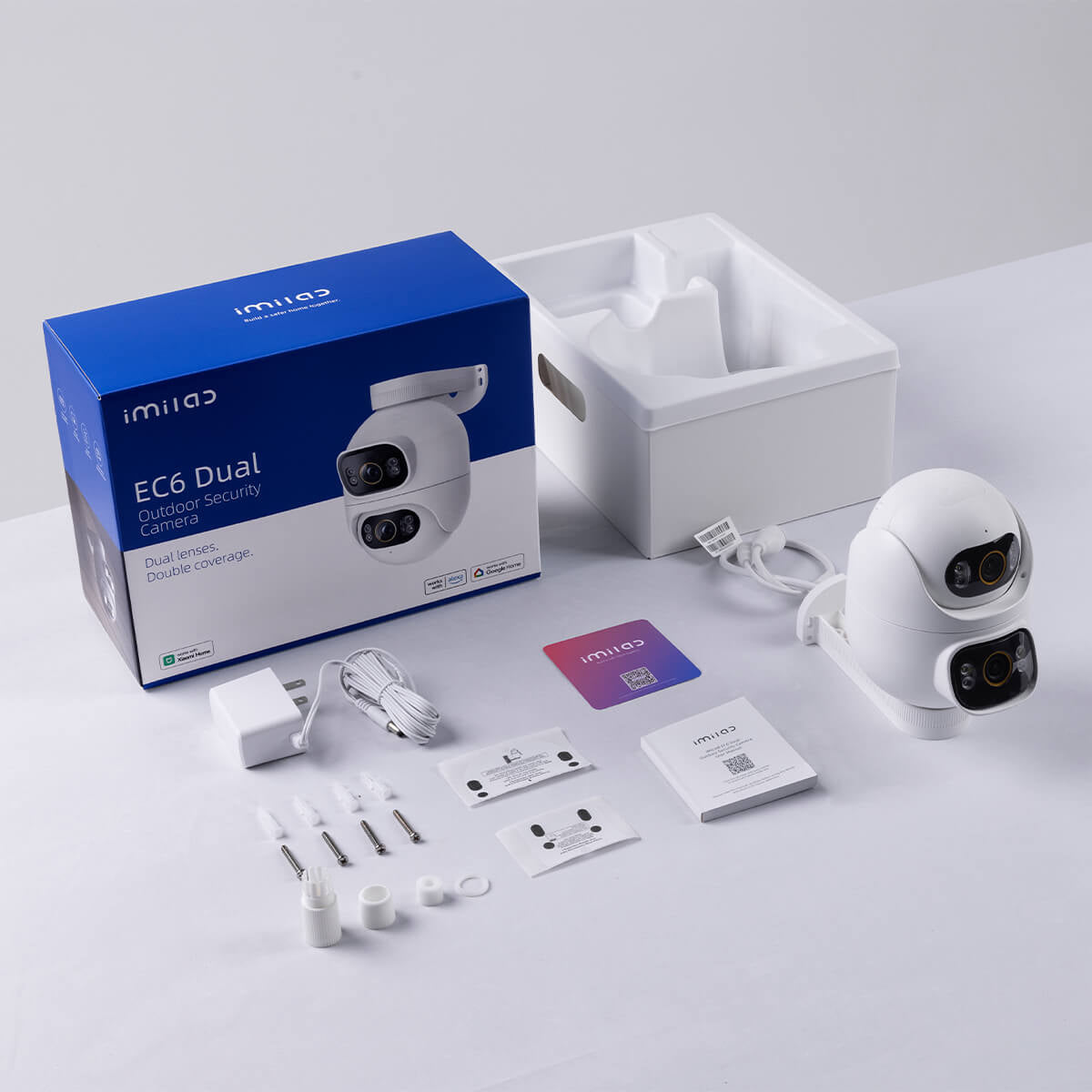 IMILAB EC6 DUAL 2K+2K Wi-Fi zunanja varnostna kamera