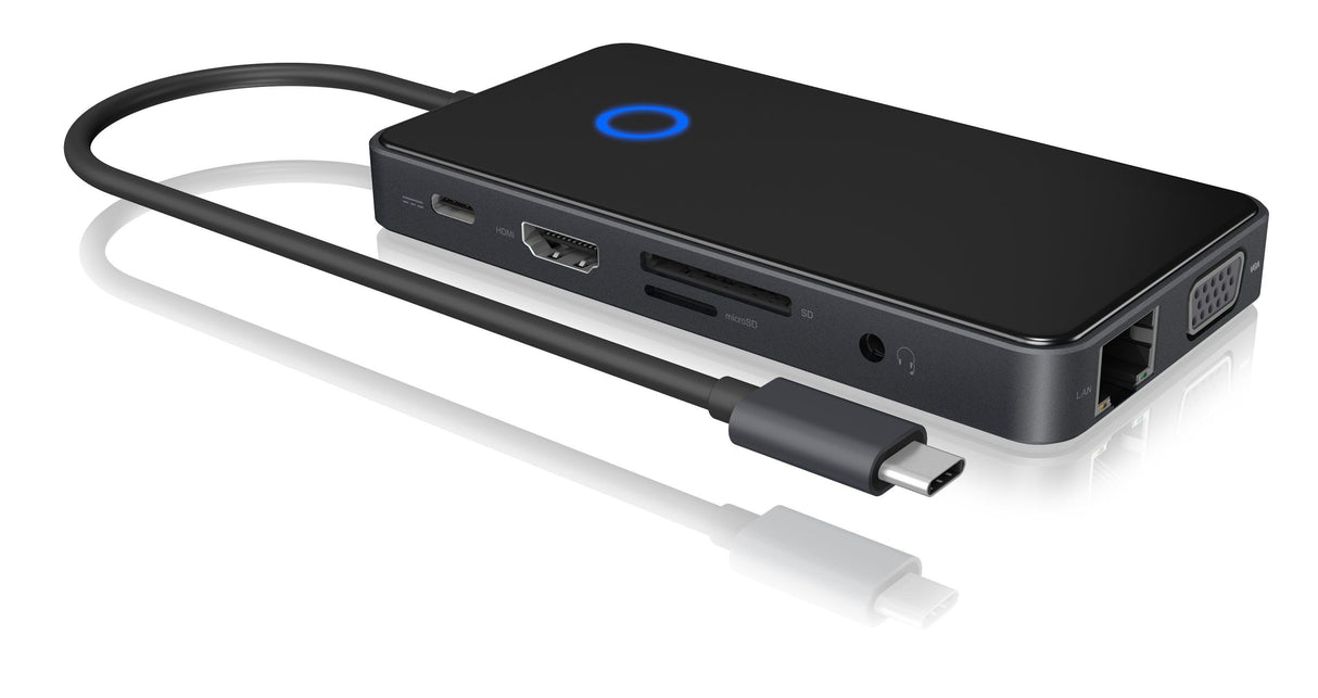 Icybox IB-DK4027-CPD priklopna postaja s Power Delivery 100W