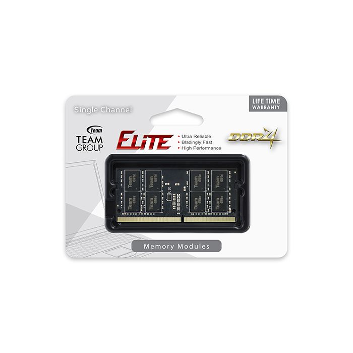 Teamgroup Elite 4GB DDR4-2666 SODIMM PC4-21300 CL19, 1.2V