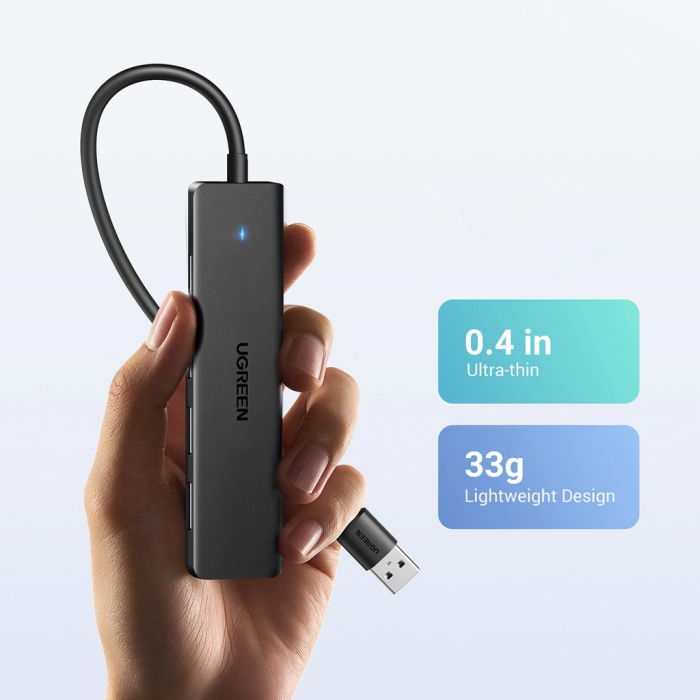 Ugreen 4-portni USB 3.0 hub - 1M
