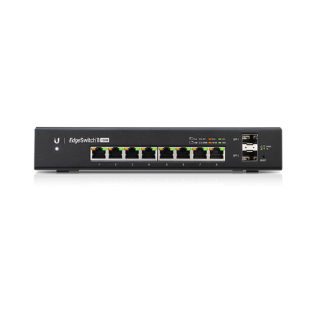 Ubiquiti EdgeSwitch8 150W Managed PoE+ Gigabit stikalo s SFP