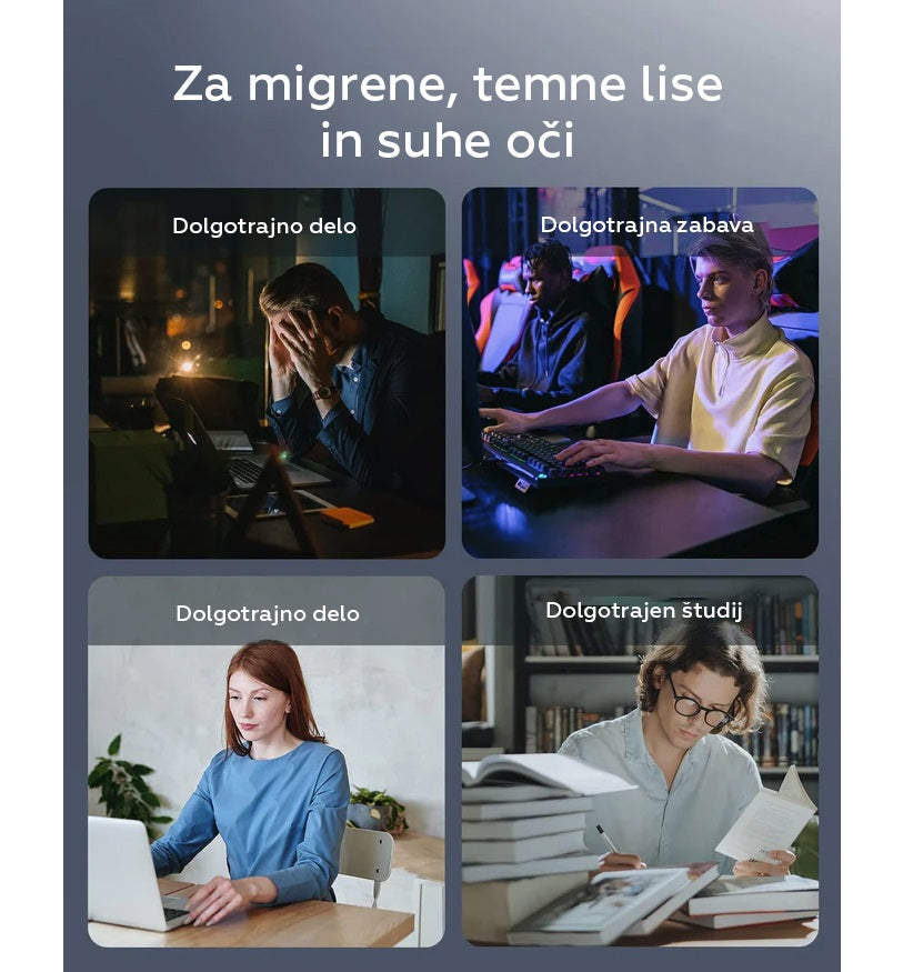 RENPHO Eyeris 2 Masažna naprava za oči s toplotno vibracijo