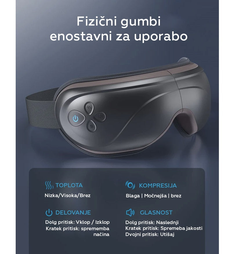 RENPHO Eyeris 2 Masažna naprava za oči s toplotno vibracijo