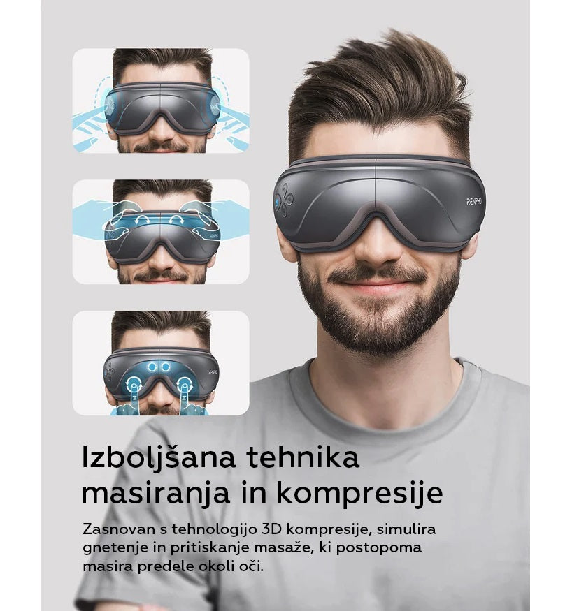 RENPHO Eyeris 2 Masažna naprava za oči s toplotno vibracijo