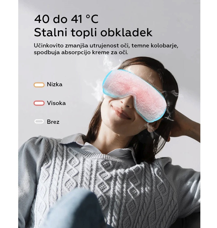 RENPHO Eyeris 2 Masažna naprava za oči s toplotno vibracijo