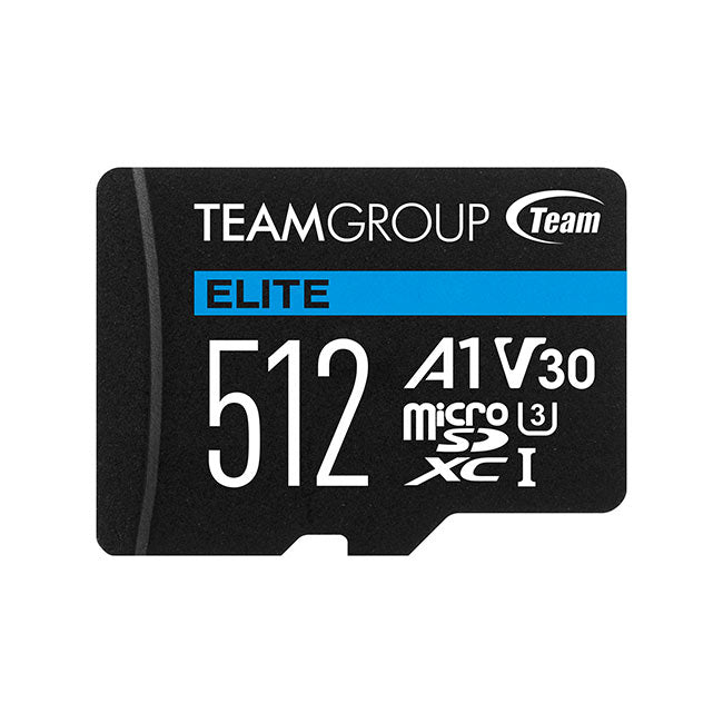 Teamgroup Elite A1 512GB MicroSD UHS-I U3 90MB/s Android spominska kartica