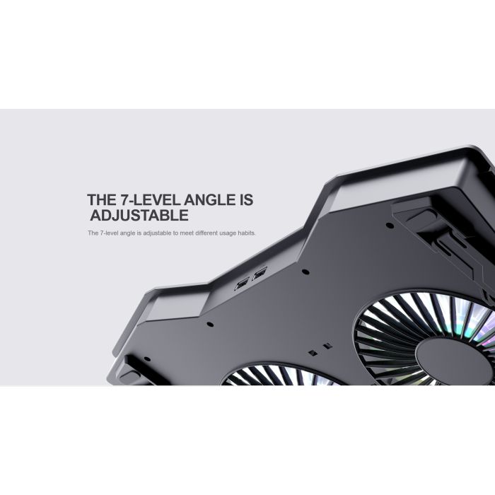 HAVIT Gamenote gaming hladilna podloga za prenosnike do velikosti zaslona 17