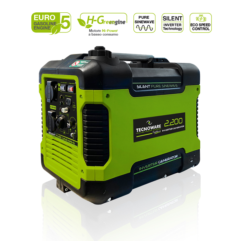 Tecnoware bencinski inverter agregat 4T 2000W 2200VA