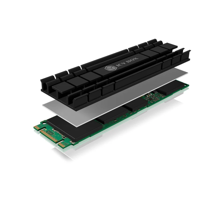 IcyBox IB-M2HS-701 hladilnik za M.2 SSD diske