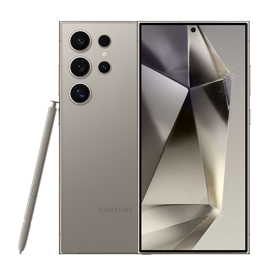 Obnovljen Samsung Galaxy S24 Ultra 5G (256GB) Razred A+, siv